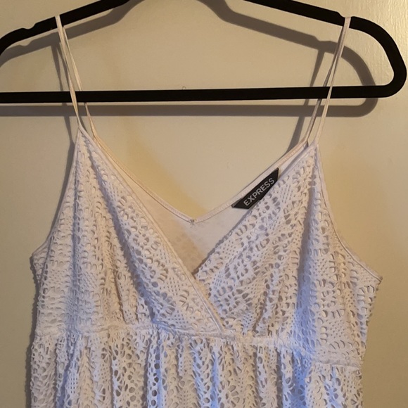 SEXY Express White Dress Size L NWOT - Picture 2 of 14